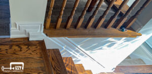 Stairs in a house entrance