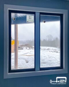 Window with our wooden finishes